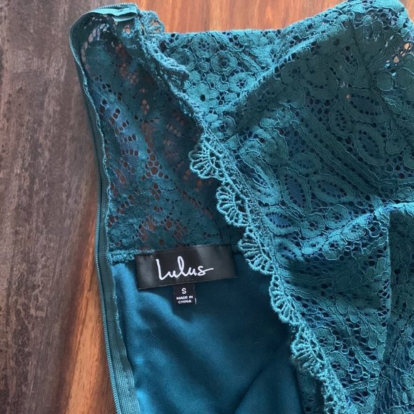 Lulus Remarkable Forest Green Lace Dress - Picture 8 of 10